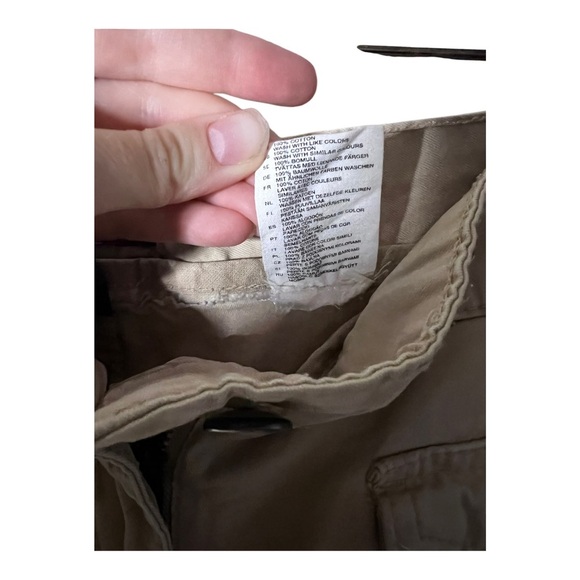 Y2K H&M Drop Waist Kargo Khaki Skirt 10 - Picture 3 of 4